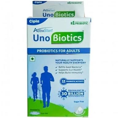 Cipla Activstart Unobiotics Probiotics For Adults With 5X More Probiotic Activity General Medicines
