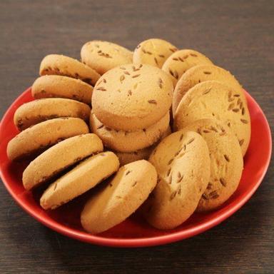 Biscuit Light Weight And Fine Finish Egg Less And Tasty Jeera Cookies For Snacks