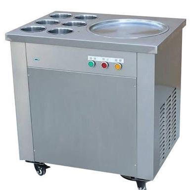 High Performance Stainless Steel Electric 850 Watt Fried Ice Cream Machine