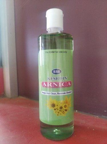 Yellow Good Quality Smooth Silky Herbal Jasmine Keshwin Arnica Hair Oil For Hair Growth