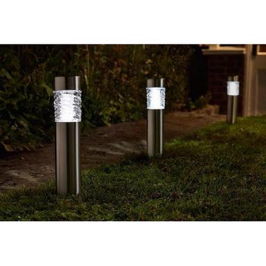 White Attractive Slivino Decorative Garden-Bollard-Light For Home, Hotel, Garden