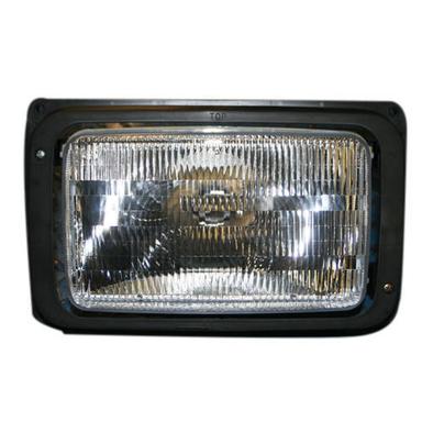 Black Stainless Steel And Glass Tractor Headlight It Also Has A Great Vintage Design