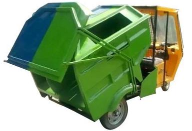 Metal Electric Garbage Van Used As A Trash Bin Or A Storage Box