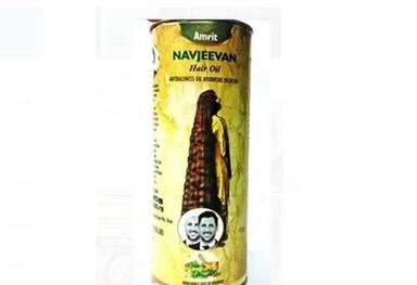 Brown 100Ml Amrit Navjeevan Antibaldness Hair Oil For Hair Growth, Strengthening