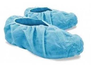 Pvc Waterproof And Disposable Blue Plastic Surgical Shoe Cover For Hospital Purpose