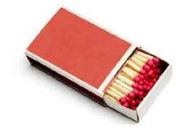 Household Easy To Use Rectangular Extra Long Wooden Safety Match Sticks Boxes 