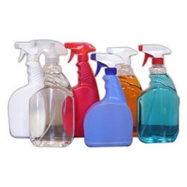 Multicolor Trigger Spray Bottles With Multi Color, Narrow Fliptop Screw Cap Type, Plastic Materials
