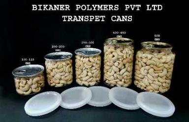 Transparent Pet Cans For Dry Fruits With Easy Open End Diameter: 83 Millimeter (Mm)