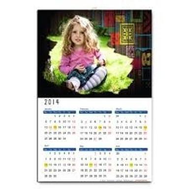 Multi Colored Offset Grand Design Printed Wall Calendar Cover Material: Paper