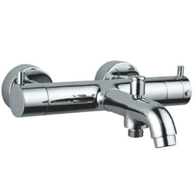 Pvc Stainless Steel Body Wall Mounted Thermostatic Bath Mixer For Bathroom Fittings