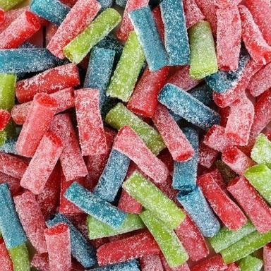 Colourful Sweet Delicious Mix Fruit Fizzy Chips Candy  Fat Contains (%): 0.5 Grams (G)