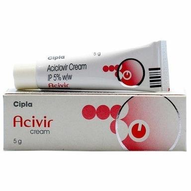 Aciclovir Cream Ip 5% W/W, Pack Of 5 Grams Application: As Per Doctor Guidelines
