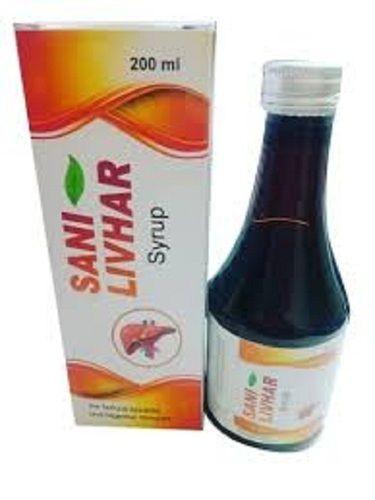 100% Natural Herbal Sani Livhar Syrup, Net Vol. 200Ml Ingredients: Bhumi Amla