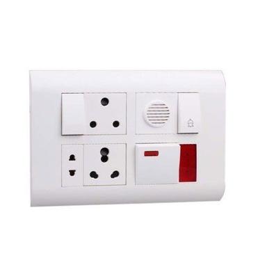 White Module Modeler Electrical Switch Board For Domestic And Industrial Use Frequency (Mhz): 50 Megahertz (Mhz)