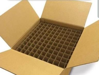 Square 3 Ply Brown Paper Corrugated Boxes For Packaging And Sealing