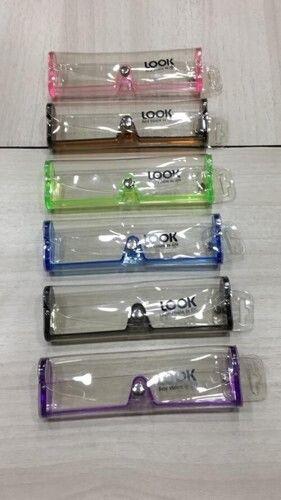 Plain Transparent Plastic Reading Glasses Cases For Carry Specs