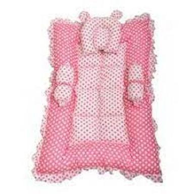 Baby Soft Comfortable Light Weight Skin Friendly Pink Printed Sleeping Set Weight: 32 Grams (G)