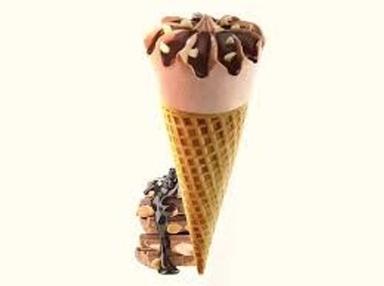 Sweet And Delicious Creamy Texture Strawberry Wafer Biscuit Crunchy Cone Ice Cream  Age Group: Old-Aged