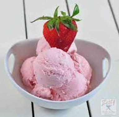 द लवली वेगन फ्रोजन डेज़र्ट स्वादिष्ट स्ट्रॉबेरी आइसक्रीम आयु समूह: ओल्ड-एजेड 