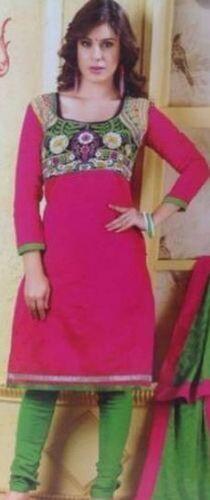 Indian Excellent Fit Traditional Garment Stylish Designer Pink Ladies Kurti Suit