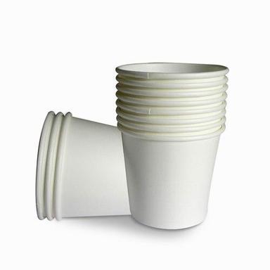 Ecofriendly Recyclable And Lighter In Weight White Paper Disposable Cups [Pallavi]