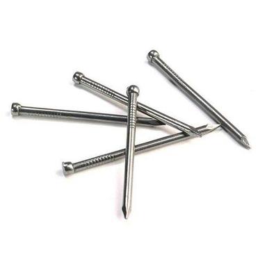 White Strong Round Iron Mild Steel Wire Nails For Hanging Multipurpose And Construction
