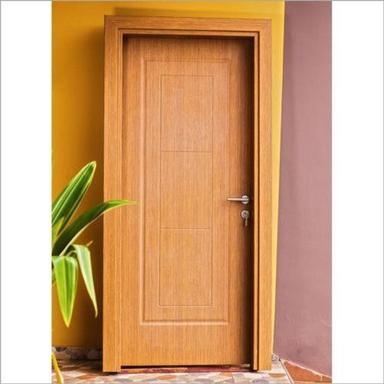 Inward/ Outward  Polished Brown Pvc Bathroom Door 