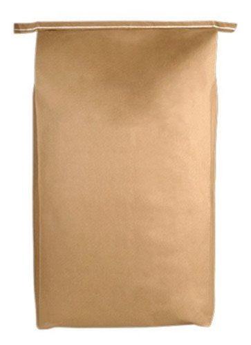 Moisture Proof 24X40 Inch Brown Hdpe Laminated Kraft Paper Open Mouth Grocery Bags