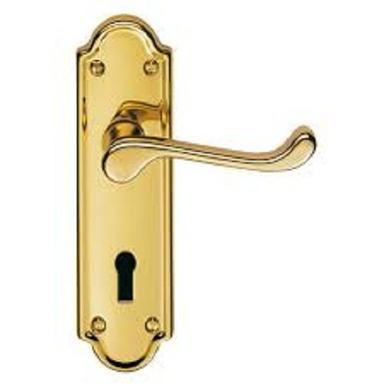Yes Heavy Duty And Long Lasting Fine Finish Brass Golden Polished Door Locks