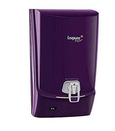 Wall Mounted Easy To Use And Minerals Enriched Safe To Drink Livpure Pep Plus Water Purifier