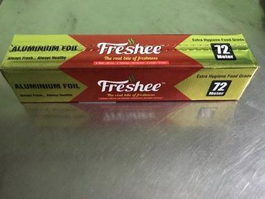 Freshee 72 Meter Silver Colour Aluminium Foil Paper for Food Wrapping Purpose