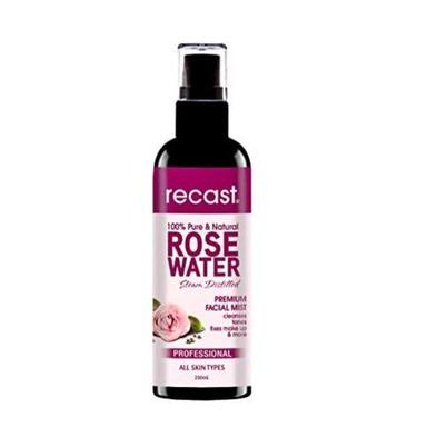 Rich Antioxidants 100% Pure And Natural Rose Water, 250Ml For All Skin Types Grade: A-Grade