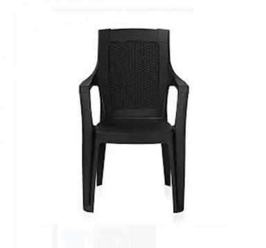 Eco-Friendly Black Color Modern Design Pvc Plastic Chair For Home Furniture, 750Gram Weight