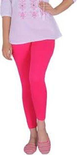 Safa Exports Ethnic Wear Breathable Beautiful Pattern Legging Pink Color  Bust Size: 100  Centimeter (Cm)
