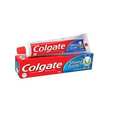 White 100 Gram, Strong Teeth With Cavity Protection Branded Toothpaste