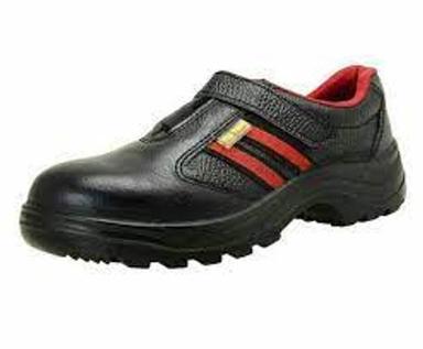 Plastic Black Long Lasting Durable Leather Comfortable Women Safety Shoes