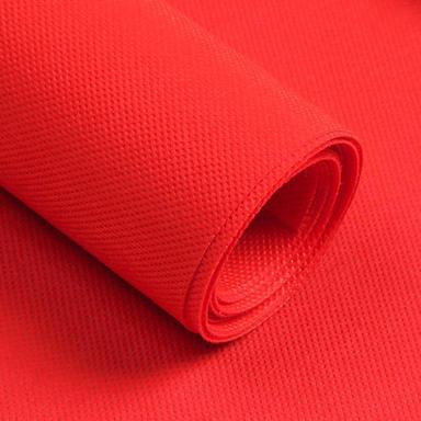 Smooth Extensively Soft Cloth Plain Red Colored Non Woven Fabric For Curtains