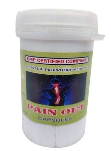 The Natural Anti-Inflammatory And Pain-Relieving Ayurvedic Pain Out Capsules Age Group: For Adults