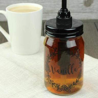  ताज़ा और प्राकृतिक स्वादिष्ट कॉफ़ी सिरप पैकेजिंग: प्लास्टिक की बोतल