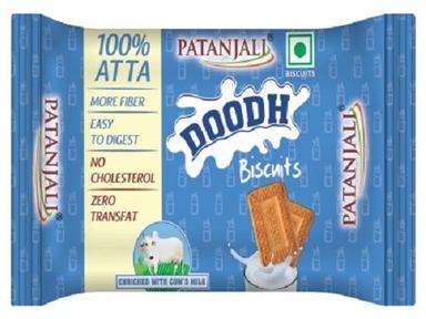 100 Percent Atta And No Cholesterol With More Fiber Easy To Digest Patanjali Doodh Biscuit Fat Content (%): 15 Percentage ( % )
