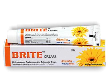 Brite Hydroquinone Cream For Melasma And Sking Pigmentation, 20G Pack Application: Personal