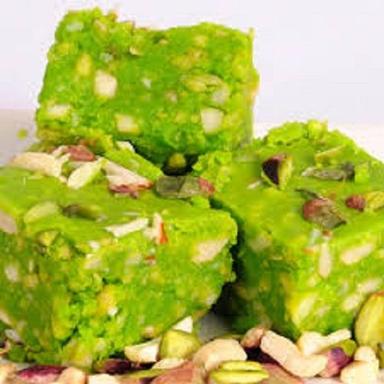 Delicious Tasty Mouthwatering Rich In Taste Ghee Green Pista Kaju Barfi Fat: 4 Grams (G)