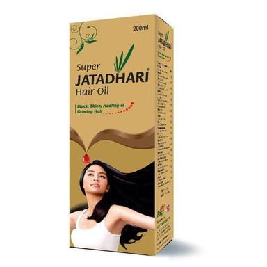 White Super Jatadhari Hair Oil, 200Ml For Block, Shine Healthy And Growing