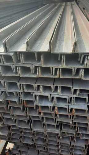 Gray 5Mm Grey Mild Steel Channel For Industrial Construction Uses With Length 9 Meter 