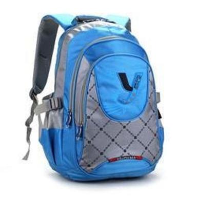 Canvas Comfortable And Easy To Carry Stylish Color Blue And Grey Travelling Bag