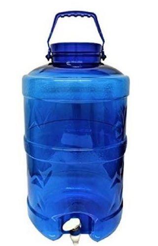 Plastic Water Bottle, Capacity 20Liter, Blue Color, For Water Storage Capacity: 20 Liter/Day