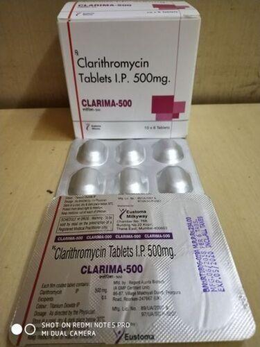 Clarima 500Mg Tablet, 10X10 Tablets  General Medicines