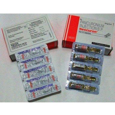  एलोपैथिक पैन्कुरोनियम इंजेक्शन, पैकेजिंग प्रकार: स्ट्रिप्स मेडिसिन कच्चे माल 