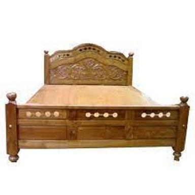 Handmade Highly Durable Strong And Termite Proof Modern Wooden Bed For Home And Hotel 