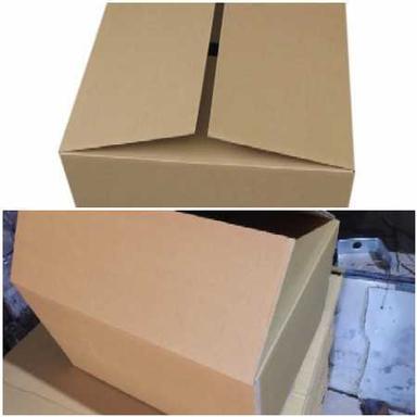 Paper 3 Ply Rectangular Corrugated Packing Box With 120 Gsm For Industrial Packaging